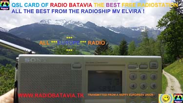 eQSL radio Batavia pirate radio