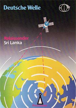 qsl car DW Sri Lanka Deutsche Welle