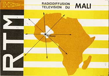qsl RTM Mali radiodiffusion televion dx