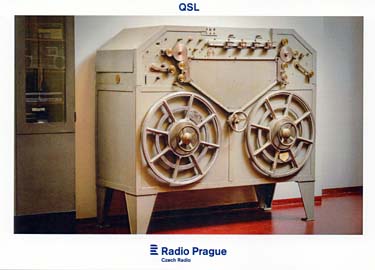 QSL card Dvojka radio CZ