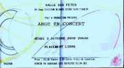 concert 03 octobre 2002 à Schiltigheim ange concert