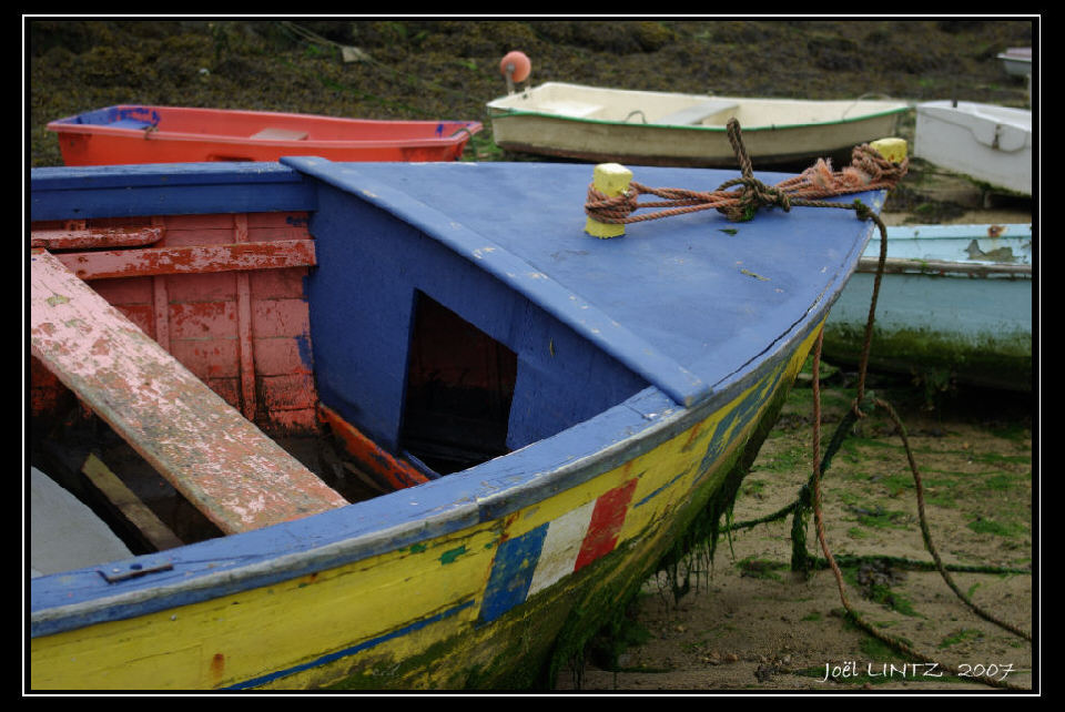 barques à Lampol (photograhie)