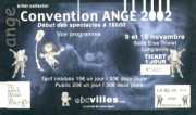 billet convention 2002 à Longlaville ANGE concert