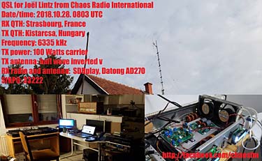 chaos radio international Hungary pirate sw