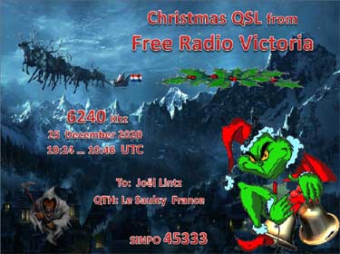 free radio victoria eQSL pirate SW