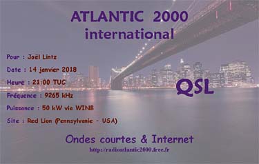 eQSL atlantic 2000 via WINB USA