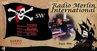 radio merlin international pirate sw radio