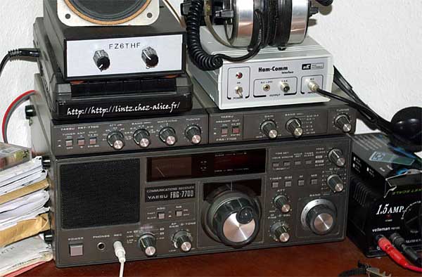station écoute radio dx yaesu frg 7700
