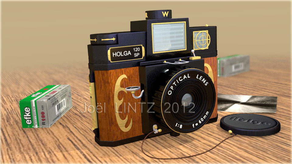 appareil photo Holga 120 SP - Blender
