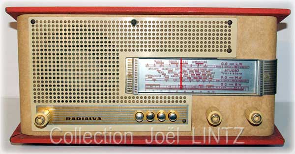 radio studio radialva transistor