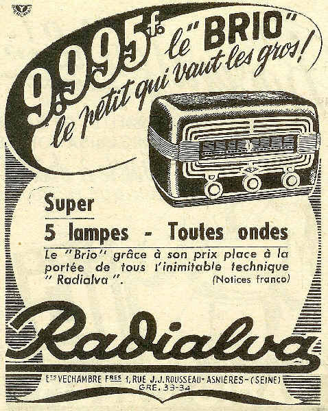 radialva brio 1950