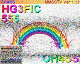 QSO SSTV HG3FIC OH4SS