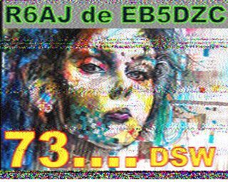 image SSTV de EB5DZC
