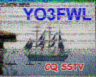 SSTV image YO3FWL