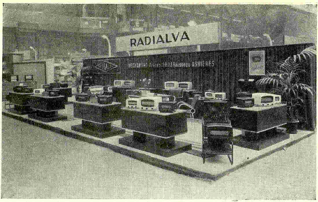 stand radialva 1948 à la foire de paris